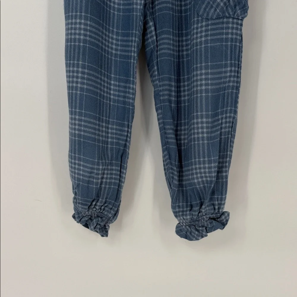 Matilda Jane Heart to Heart Between the Lines Blue Plaid Jogger - 6